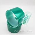 Powder Coating Silicone Adhesive Green PET Polyester tape